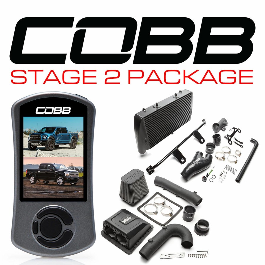 Stage Package COBB Tuning | Ford Stage 2 Power Package Black With Tcm F-150 Ecoboost Raptor / Limited