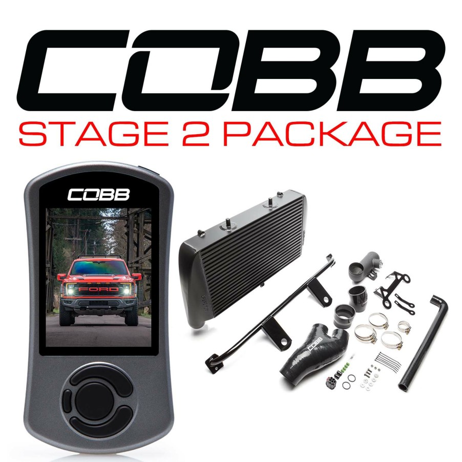 Stage Package COBB Tuning | Stage 2 Power Package Black Ford F-150 Raptor 2021-2022