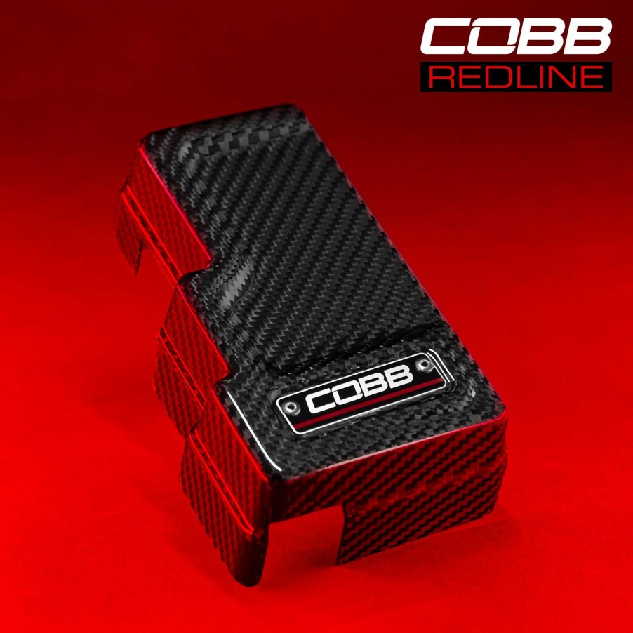 Engine Dress Up COBB Tuning | Subaru Redline Carbon Fiber Fuse Cover (Passenger Side) Wrx 2022-2023