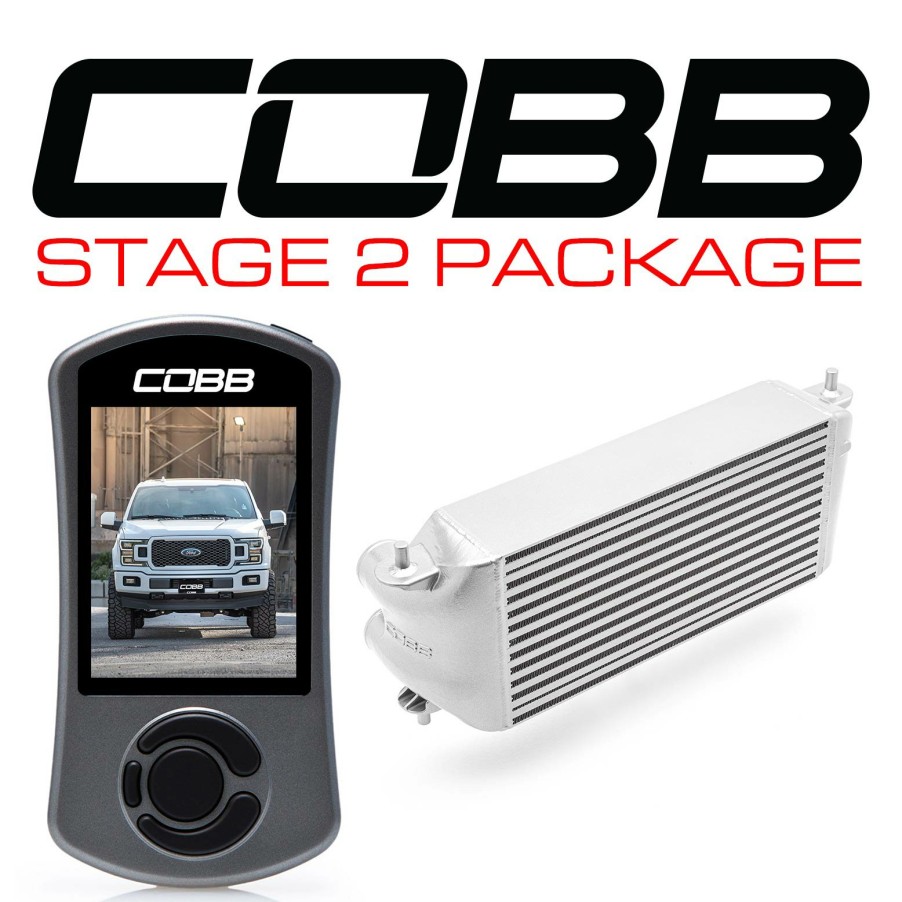 Stage Package COBB Tuning | Ford Stage 2 Power Package Silver (Factory Location Intercooler, No Intake) F-150 2.7L 2018-2020