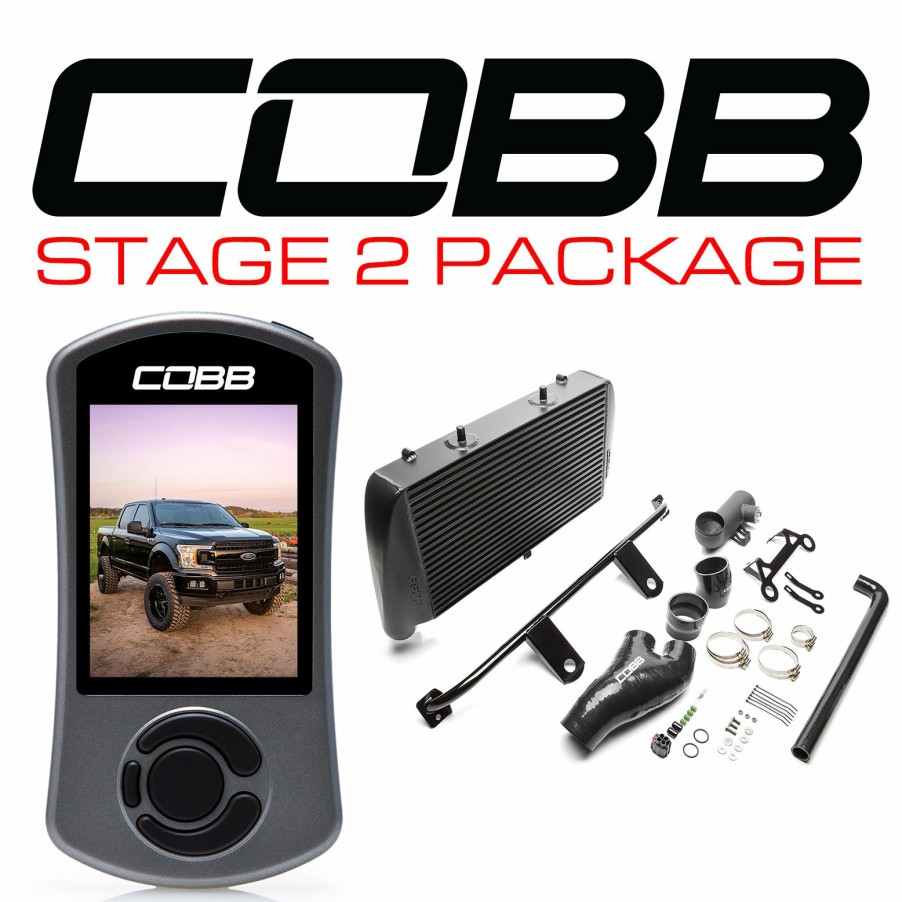 Stage Package COBB Tuning | Ford Stage 2 Power Package Black (No Intake) F-150 Ecoboost 3.5L 2020