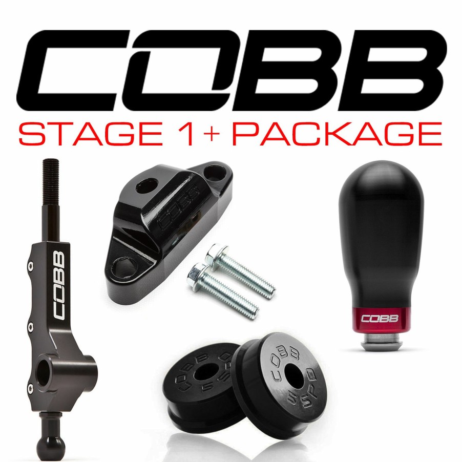 Stage Package COBB Tuning | Subaru 02-07 Wrx 5Mt Stage 1+ Drivetrain Package W/ Tall Shifter (Tall Weighted Cobb Knob)