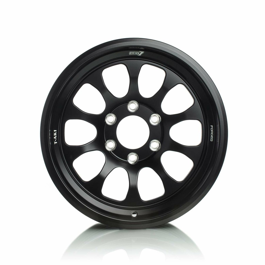 Exterior COBB Tuning | Titan7 T-Ak1 Forged Off-Road Wheel Machine Black For Ford F-150 Ecoboost Raptor / Limited / 3.5L / 2.7L