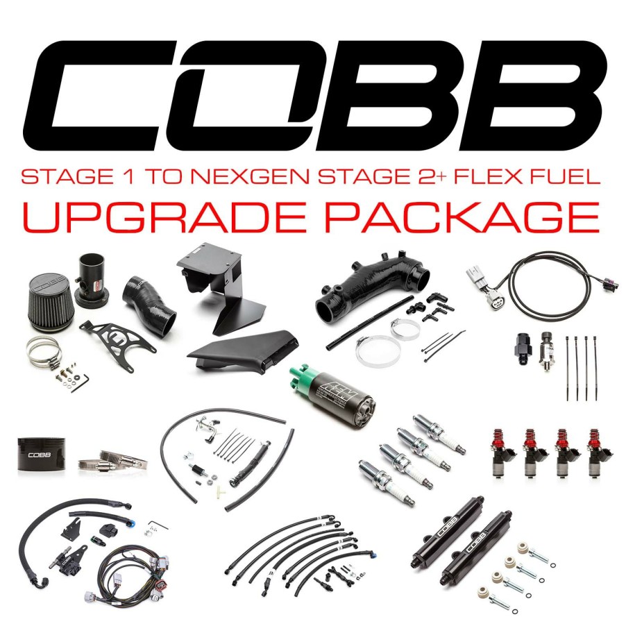 Stage Package COBB Tuning | Subaru Stage 1 To Nexgen Stage 2 + Flex Fuel Power Package Upgrade Sti 2019-2021, Type Ra 2018