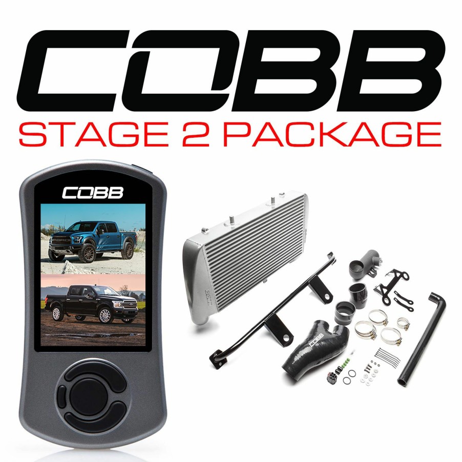 Stage Package COBB Tuning | Ford Stage 2 Power Package Silver (No Intake) With Tcm F-150 Ecoboost Raptor / Limited