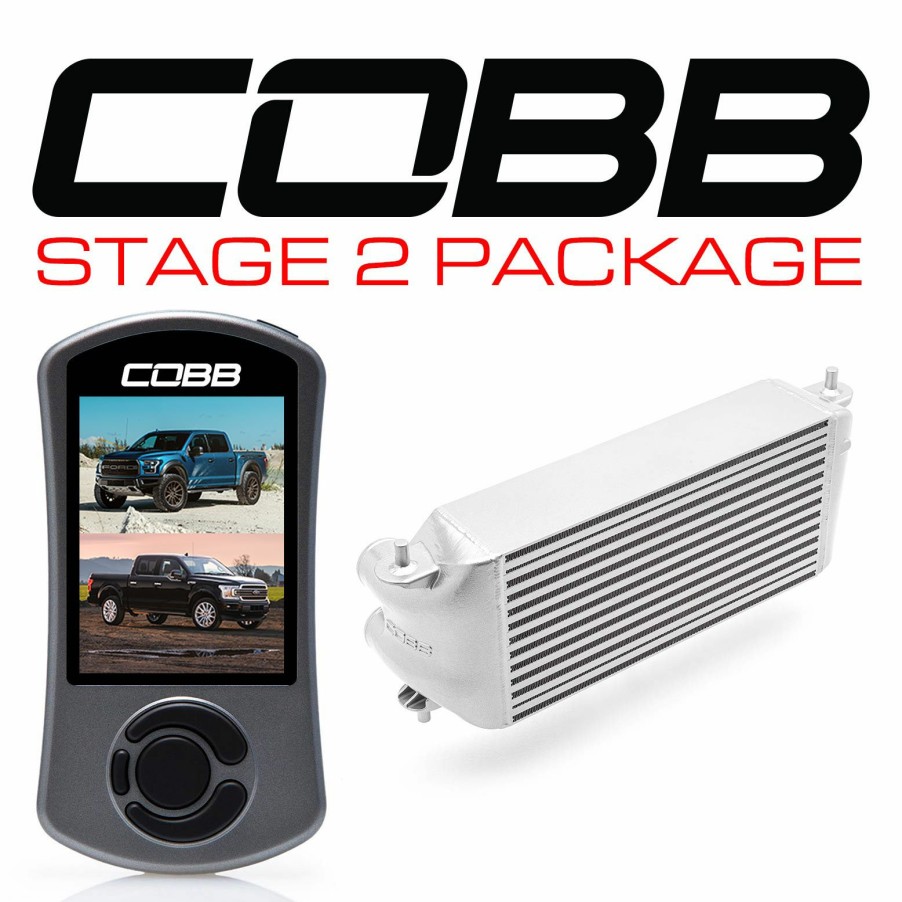 Stage Package COBB Tuning | Ford Stage 2 Power Package Silver (Factory Location Intercooler, No Intake) F-150 Ecoboost Raptor / Limited