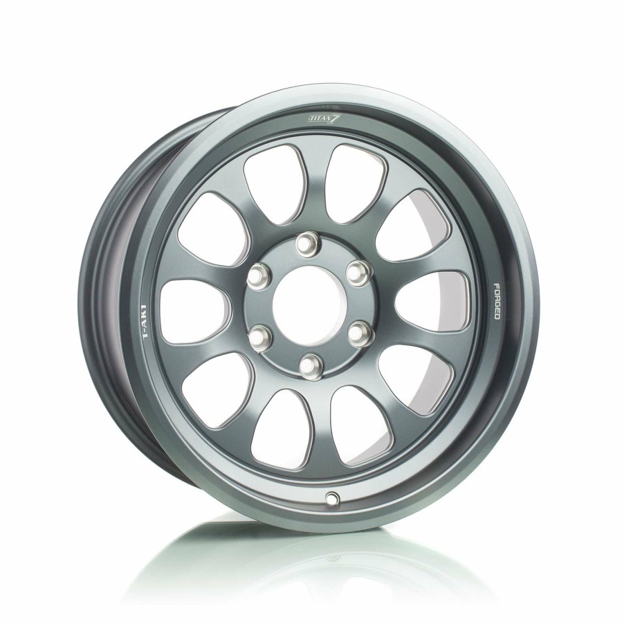 Exterior COBB Tuning | Titan7 T-Ak1 Forged Off-Road Wheel Satin Titanium For Ford F-150 Ecoboost Raptor / Limited / 3.5L / 2.7L