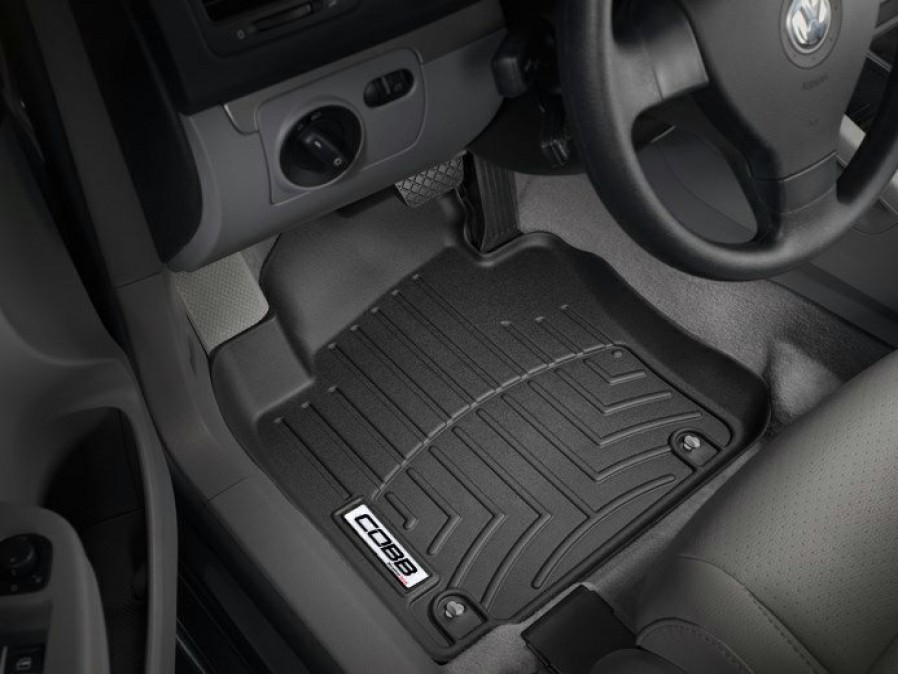 Interior COBB Tuning | Cobb X Weathertech Floorliner Vokswagen Gti 2010-2014 (Oval Floor Retention, At Only)