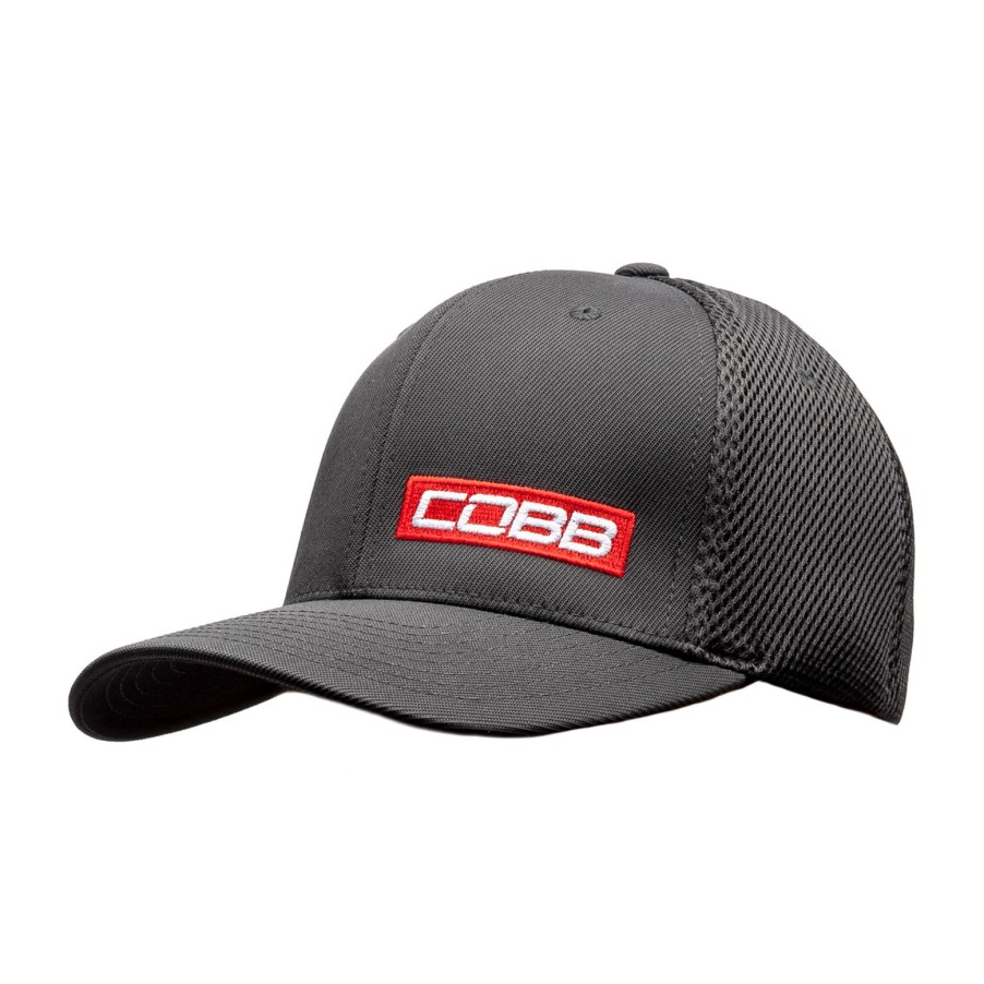 Apparel COBB Tuning | Flexfit Ultrafibre / Airmesh Cobb Cap Red Bar