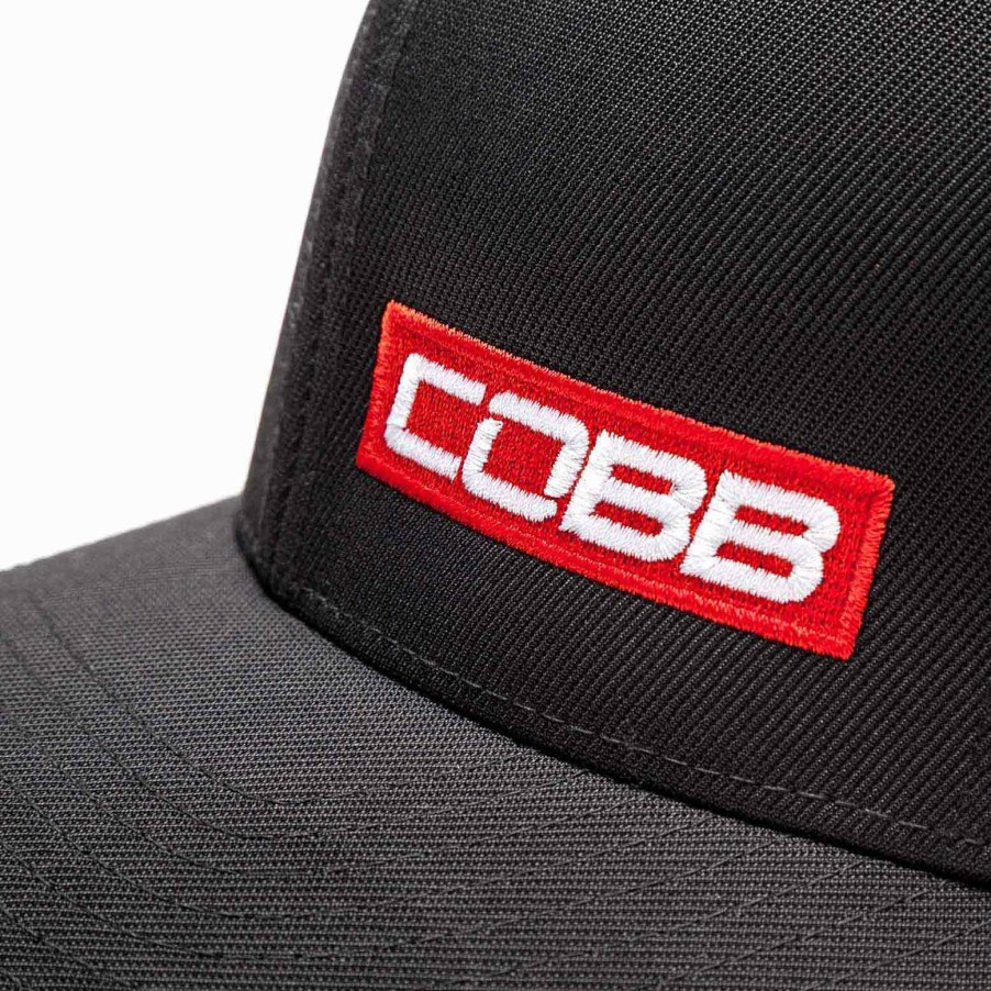 Apparel COBB Tuning | Flexfit Ultrafibre / Airmesh Cobb Cap Red Bar