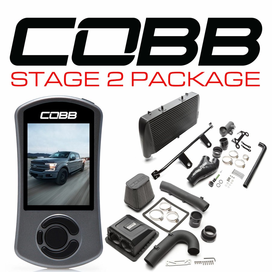 Stage Package COBB Tuning | Ford Stage 2 Power Package Black With Tcm F-150 Ecoboost 3.5L 2017-2019