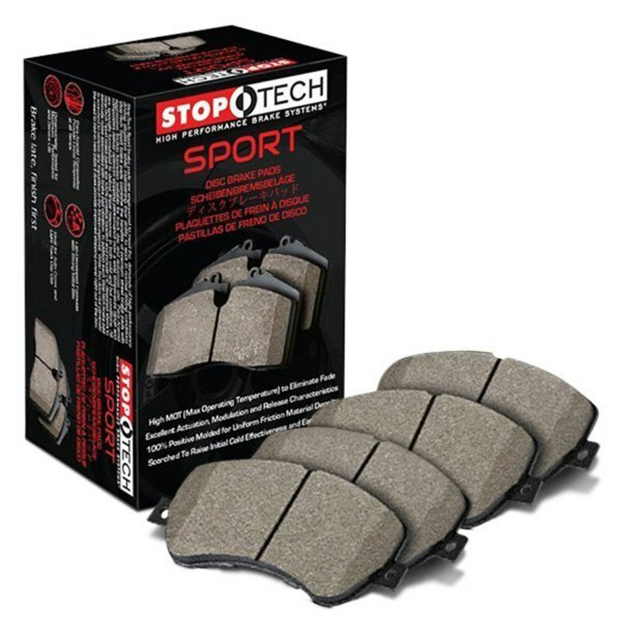 Brakes COBB Tuning | Stoptech Sport Performance Brake Pads Front Mazdaspeed3 2007-2013