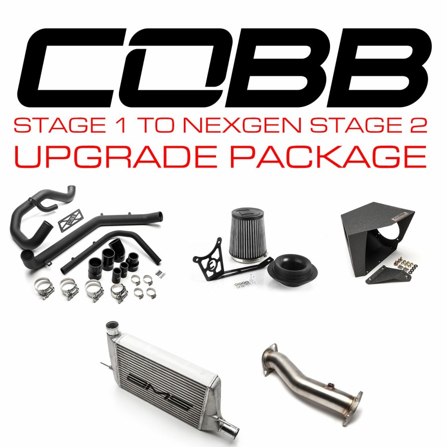 Stage Package COBB Tuning | Mitsubishi Stage 1 To Nexgen Stage 2 Power Package Upgrade Evo X 2008-2015 Stealth Black