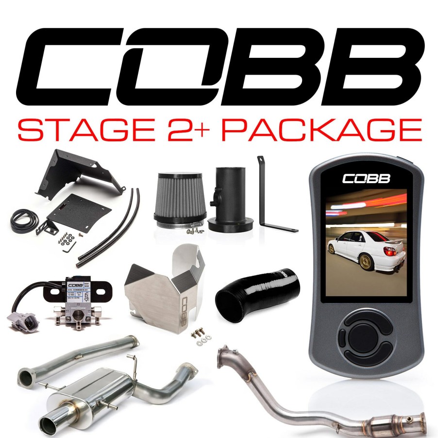 Stage Package COBB Tuning | Subaru 06-07 Wrx Stage 2+ Power Package W/V3 Stealth Black