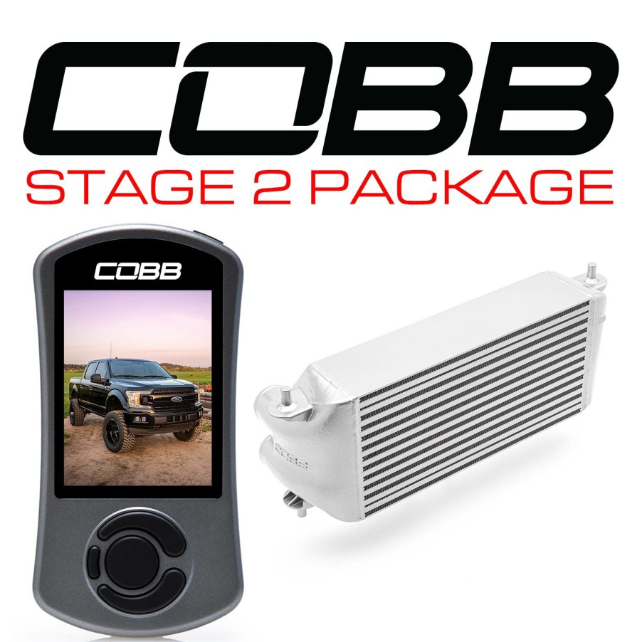 Stage Package COBB Tuning | Ford Stage 2 Power Package Silver (Factory Location Intercooler, No Intake) F-150 Ecoboost 3.5L 2020