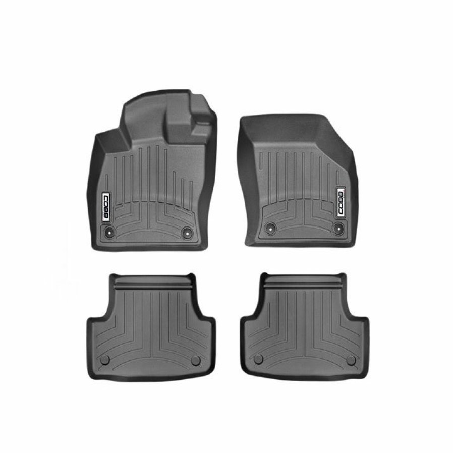 Interior COBB Tuning | Cobb X Weathertech Floorliner And Rear Floorliner Set For Vw Golf, Gti, Golf R, Audi S3, A3