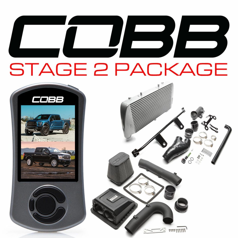 Stage Package COBB Tuning | Ford Stage 2 Power Package Silver With Tcm F-150 Ecoboost Raptor / Limited