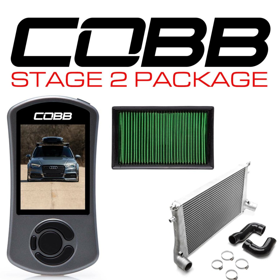 Stage Package COBB Tuning | Audi Stage 2 Power Package With S Tronic Flashing A3 Fwd/Quattro (8V)