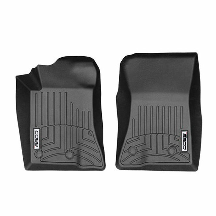 Interior COBB Tuning | Cobb X Weathertech Floorliner And Rear Floorliner Set For Ford Mustang 2015+