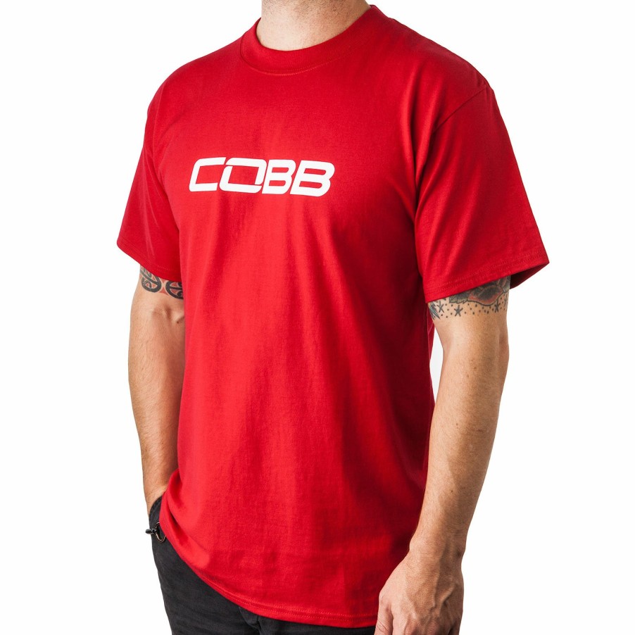 Apparel COBB Tuning | Cobb Tuning Logo T-Shirt - Men'S Red