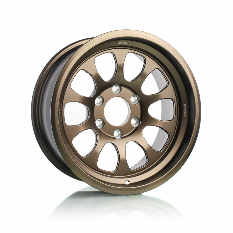 Exterior COBB Tuning | Titan7 T-Ak1 Forged Off-Road Wheel Techna Bronze For Ford F-150 Ecoboost Raptor / Limited / 3.5L / 2.7L