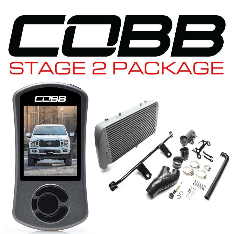 Stage Package COBB Tuning | Ford Stage 2 Power Package Silver (No Intake) F-150 2.7L 2018-2020