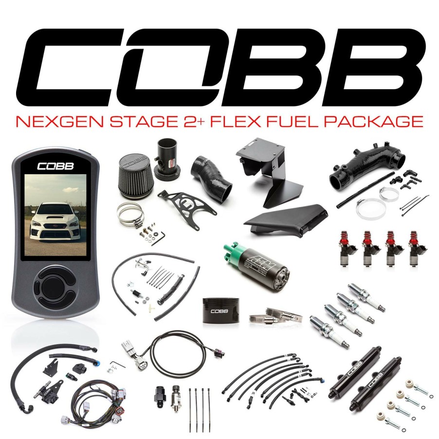 Stage Package COBB Tuning | Subaru Nexgen Stage 2 + Flex Fuel Power Package Sti 2019-2021, 2018 Type Ra