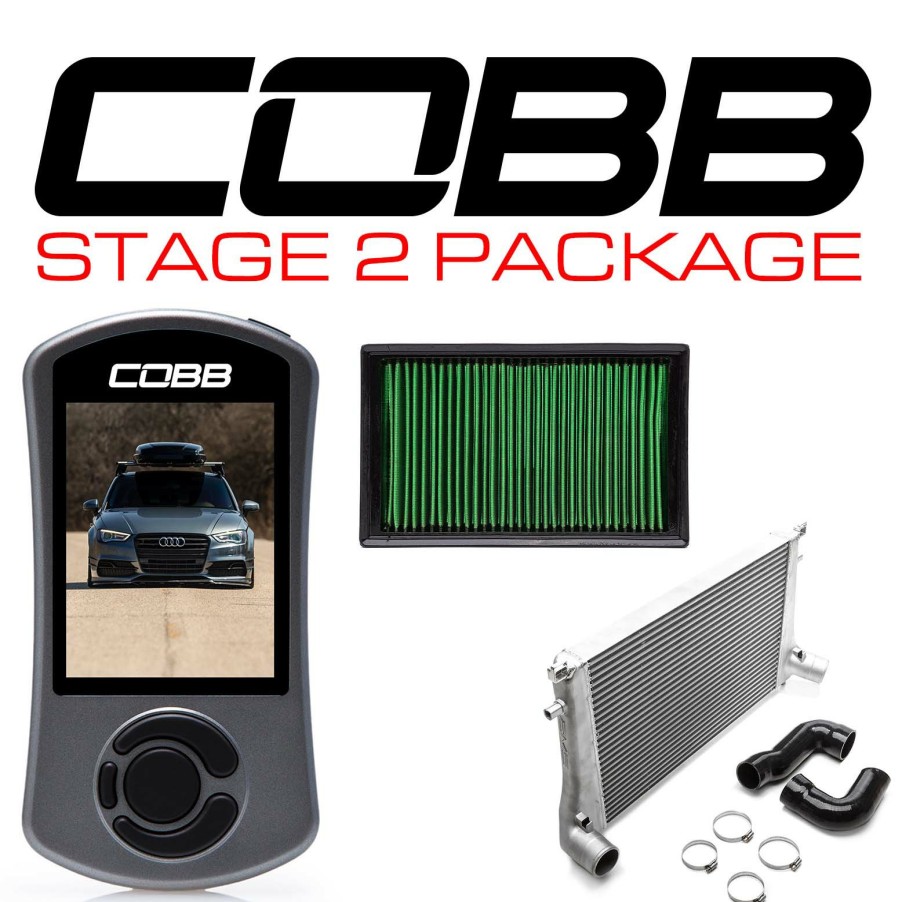 Stage Package COBB Tuning | Audi Stage 2 Power Package A3 Fwd/Quattro (8V)