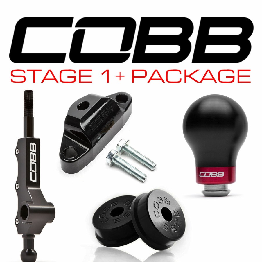 Stage Package COBB Tuning | Subaru 02-07 Wrx 5Mt W/ Factory Short Shift Stage 1+ Drivetrain Package (Weighted Cobb Knob)