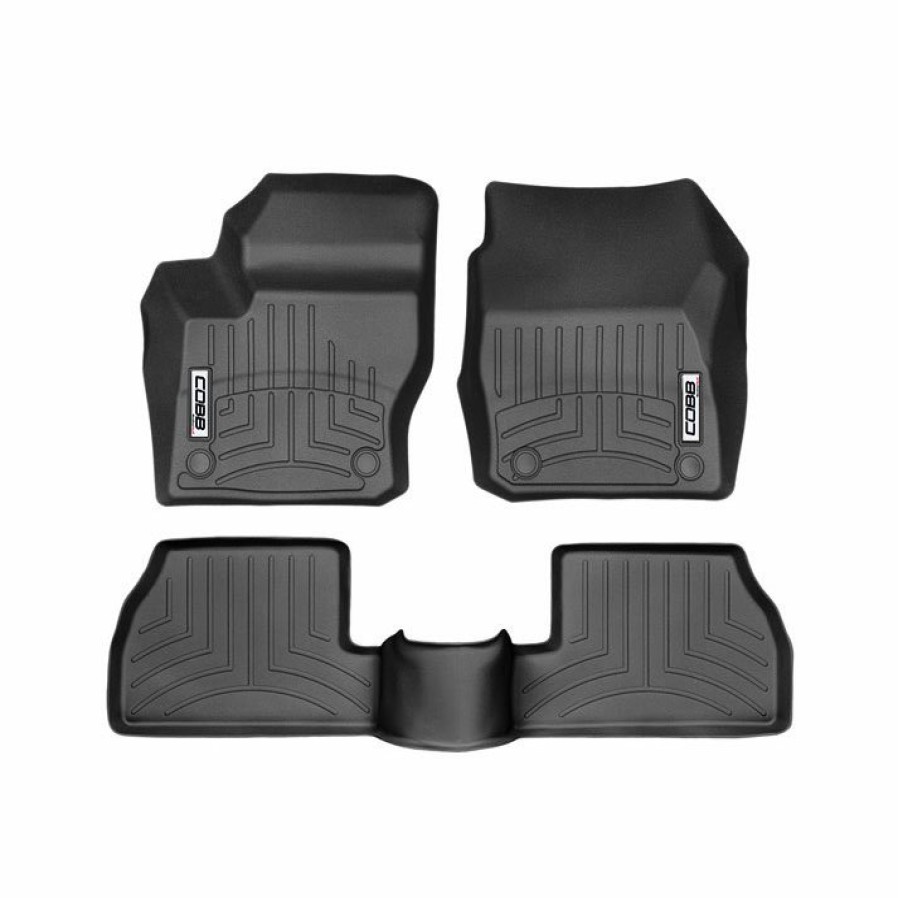 Interior COBB Tuning | Cobb X Weathertech Floorliner And Rear Floorliner Set Ford Focus St 2013-2018