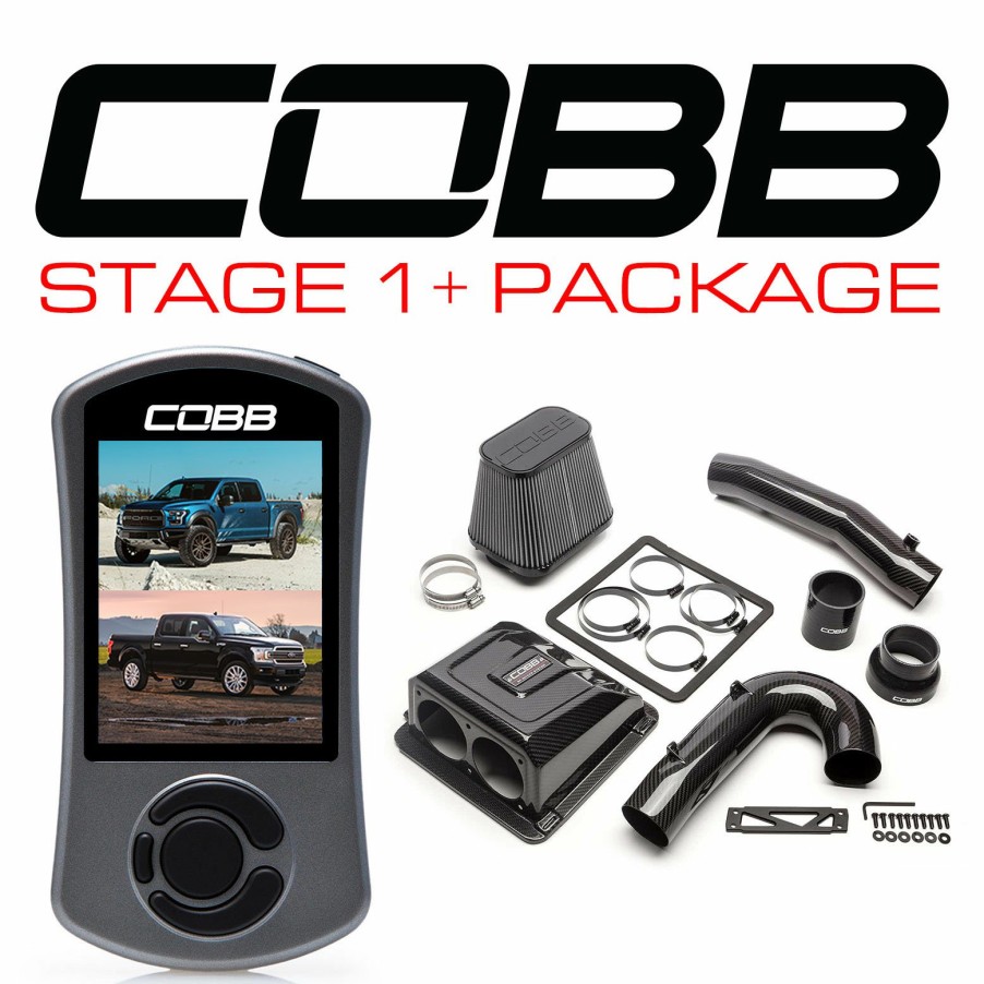 Stage Package COBB Tuning | Ford Stage 1+ Redline Carbon Fiber Power Package With Tcm F-150 Ecoboost Raptor / Limited