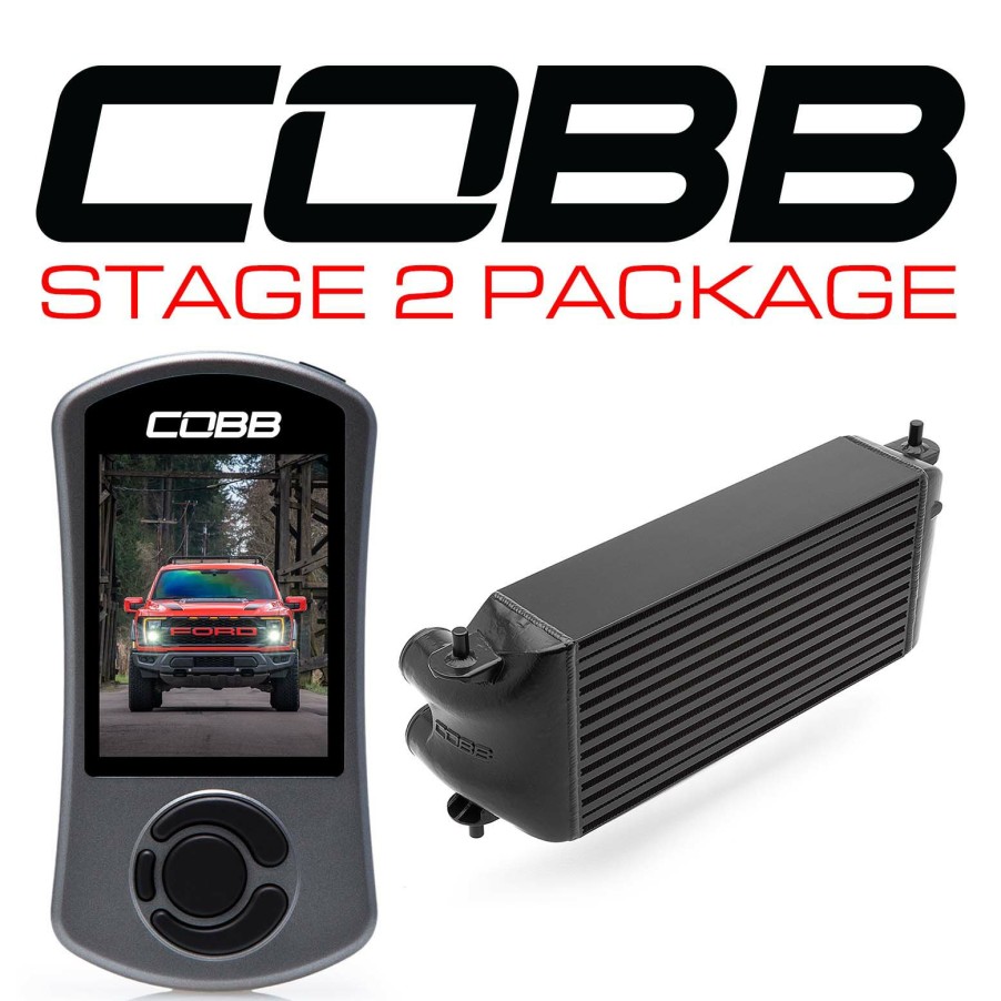 Stage Package COBB Tuning | Stage 2 Power Package Black (Factory Location Intercooler) Ford F-150 Raptor 2021-2022