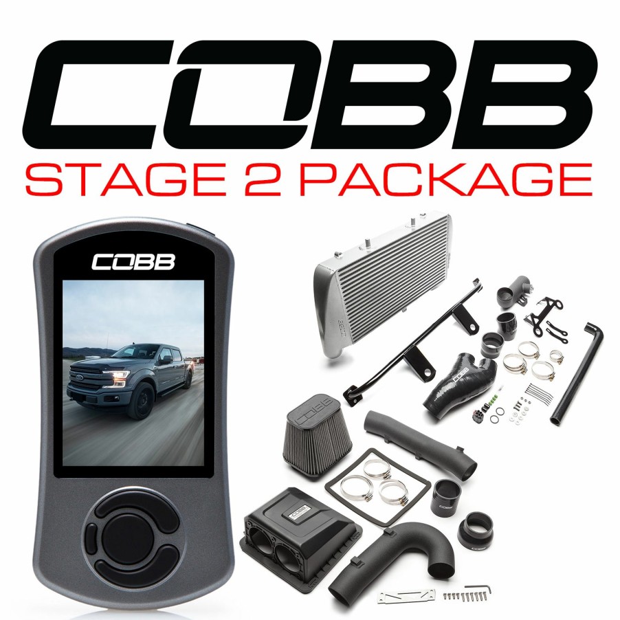 Stage Package COBB Tuning | Ford Stage 2 Power Package Silver With Tcm F-150 Ecoboost 3.5L 2017-2019