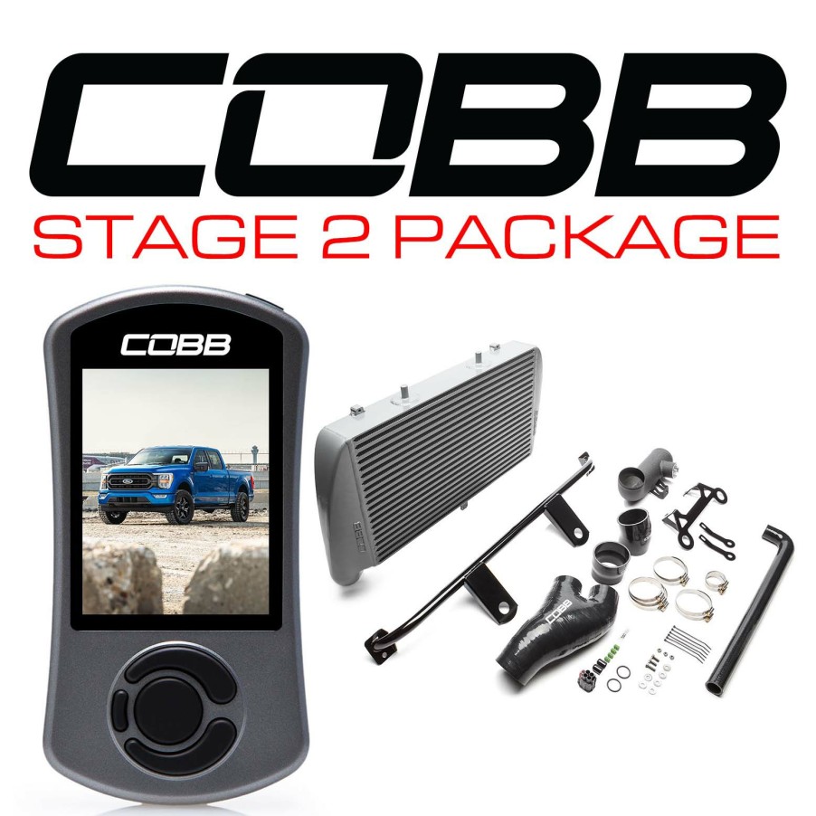 Stage Package COBB Tuning | Stage 2 Power Package Silver Ford F-150 3.5L / Tremor 2021-2022