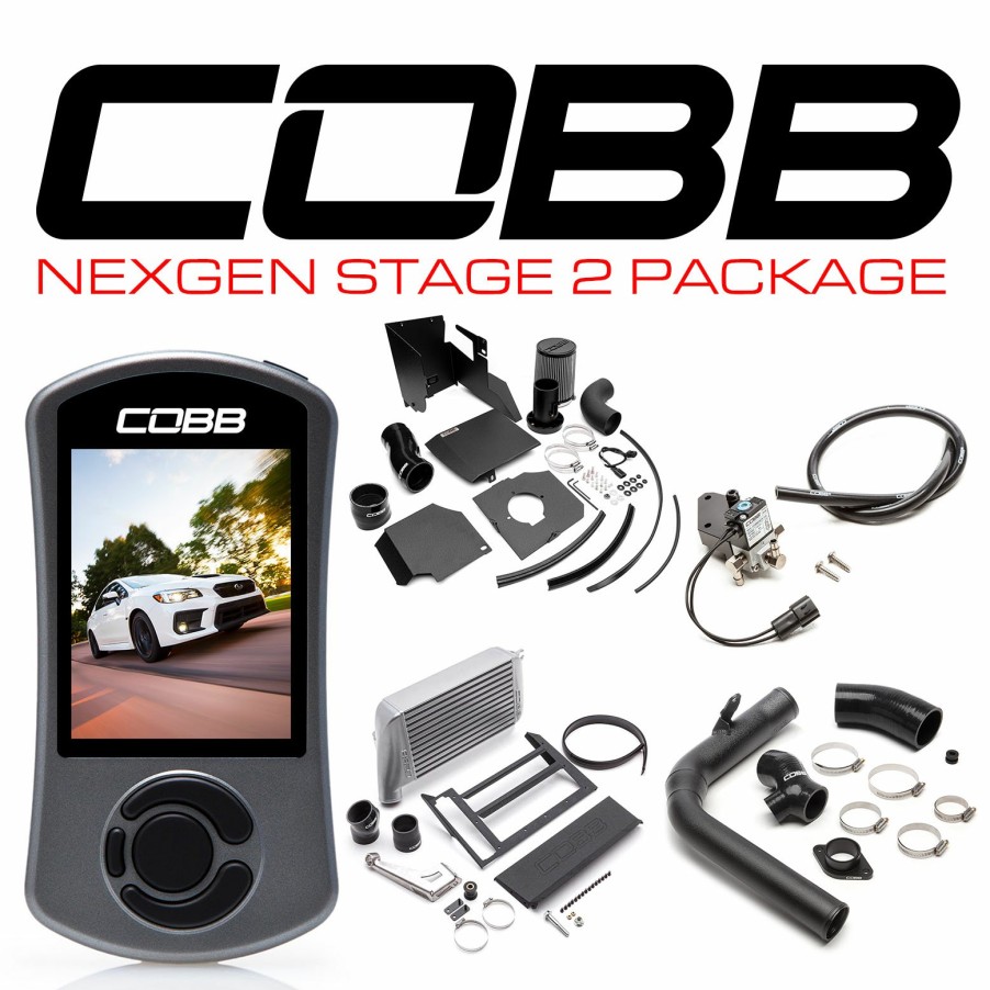 Stage Package COBB Tuning | Subaru Nexgen Stage 2 Power Package (Sf Intake) Wrx 2015-2021 (Silver)