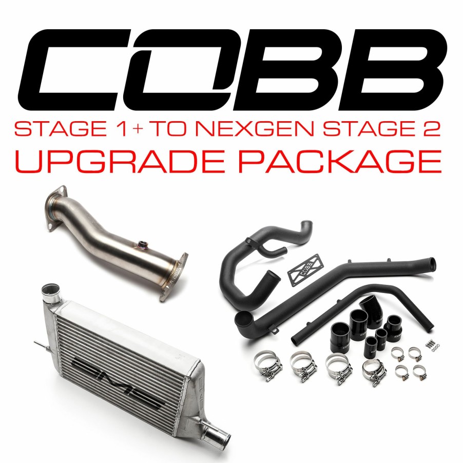 Stage Package COBB Tuning | Mitsubishi Stage 1+ To Nexgen Stage 2 Power Package Evo X 2008-2015 Stealth Black